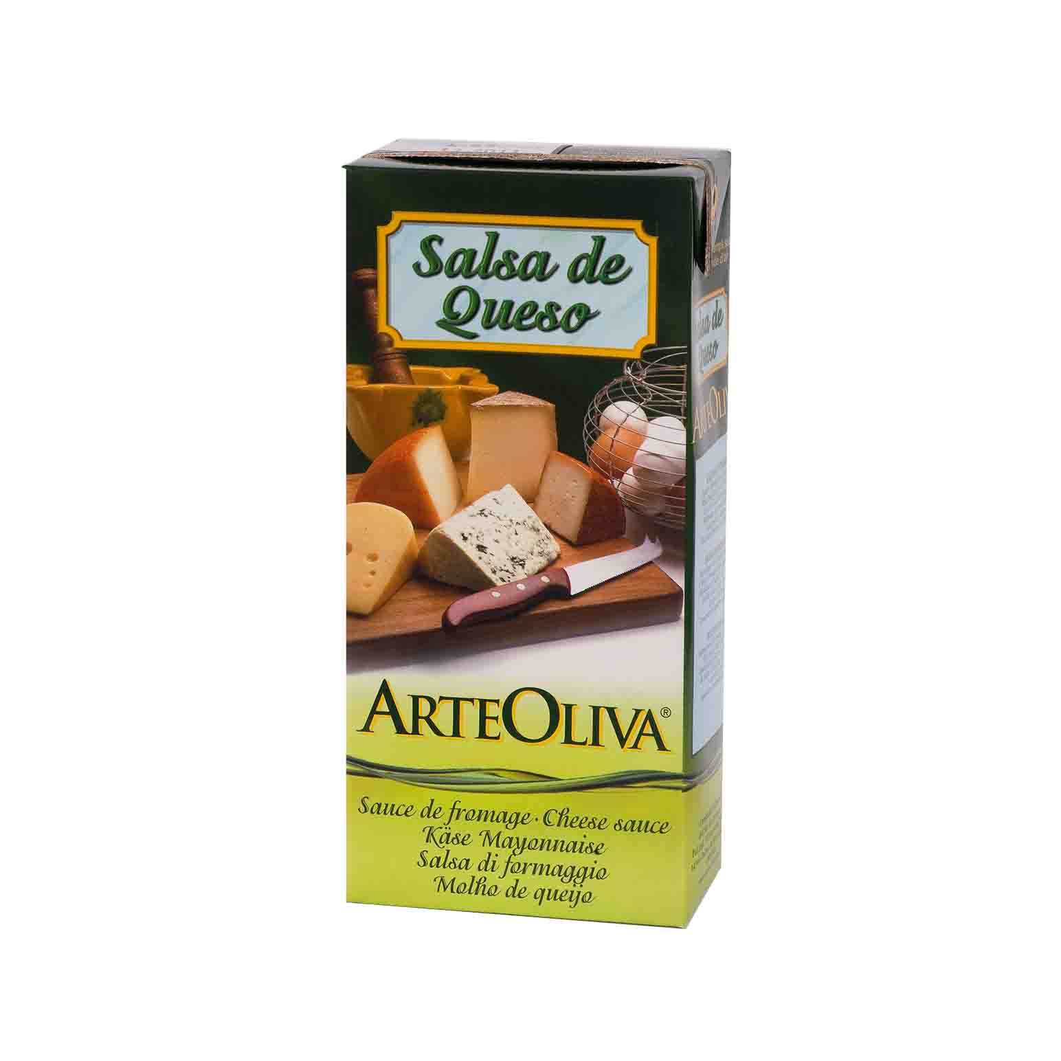 SALSA DE QUESO ARTEOLIVA 12X1L.         