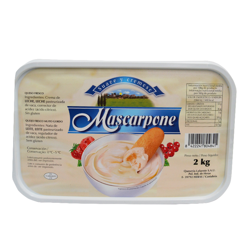 QUESO MASCARPONE  2KG                   