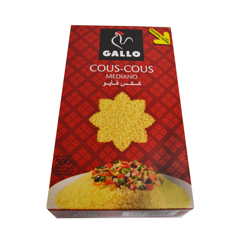 COUS COUS MEDIANO 500GR                 