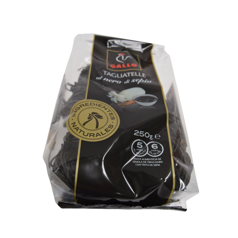 TAGLIATELLI SEPIA GOURMET 250GR GALLO   