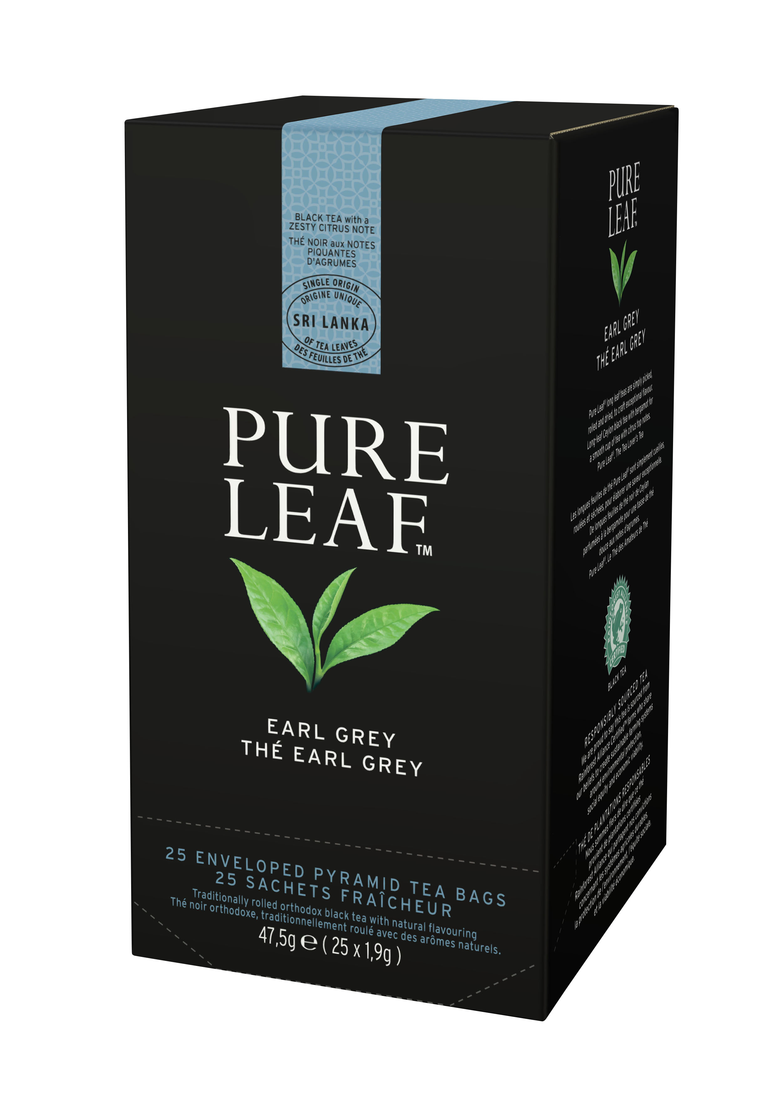 TE PURE LEAF EARL GREY 25S.             