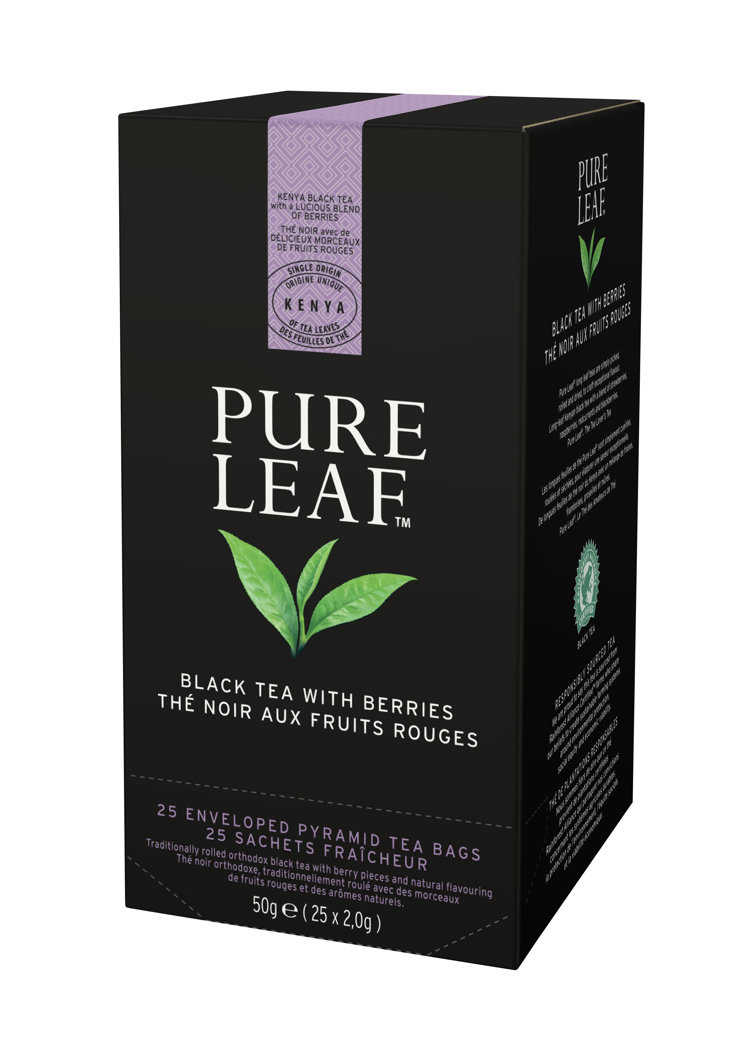 TE PURE LEAF TE NEGRO MORA 25S.         