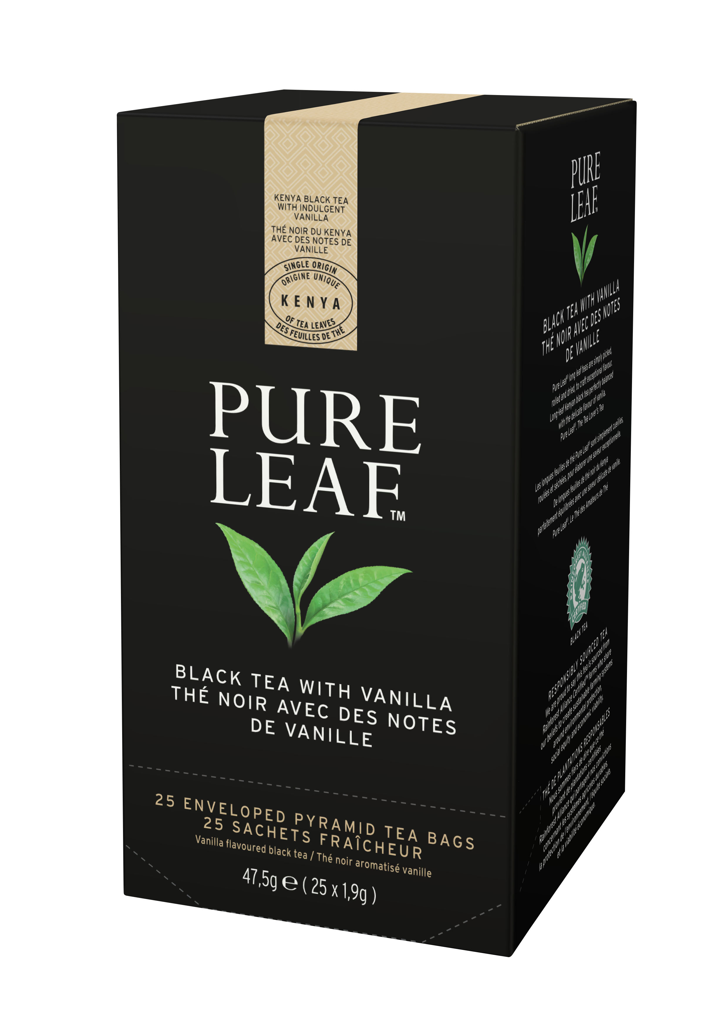 TE PURE LEAF NEGRO C/VAINILLA           