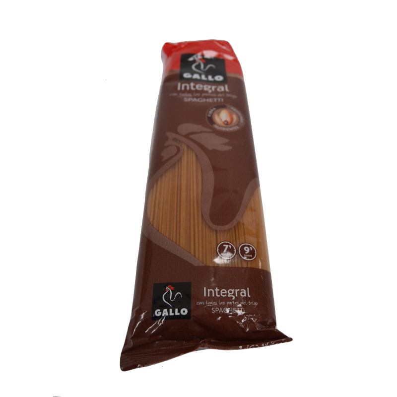 SPAGUETTI  INTEGRAL GALLO 500G          