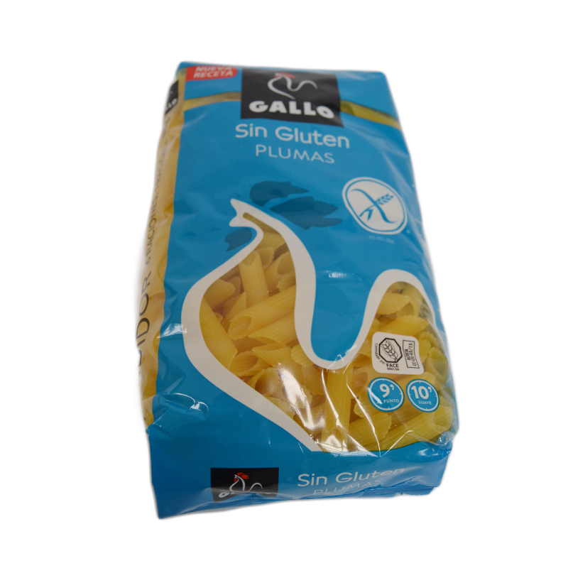 MACARRON PLUMAS S/GLUTEN 500G           