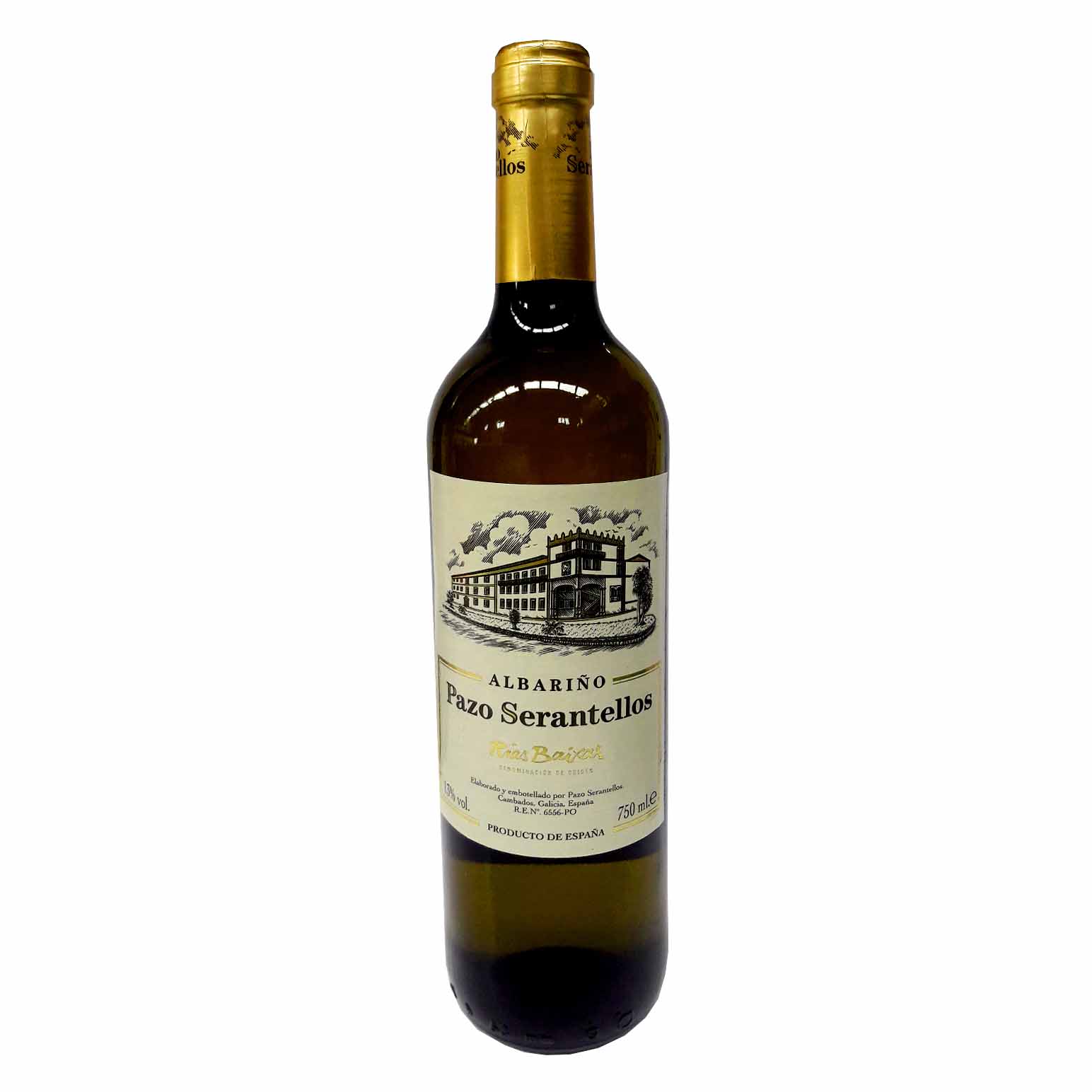 VINO PAZO SERANTELLOS 75CL C/12BOT.16   