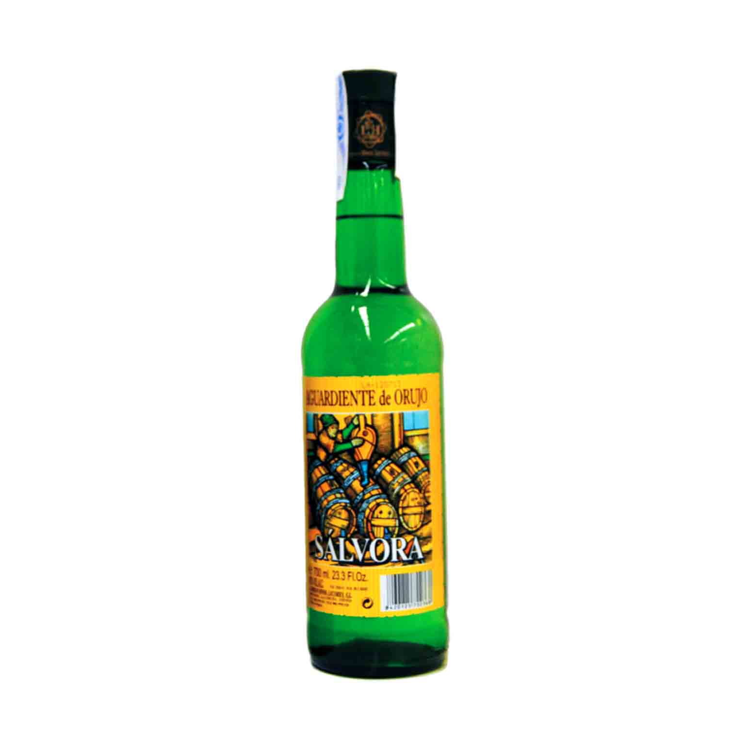 AGUARDIENTE DE ORUJO SALVORA CAJA 12B.  