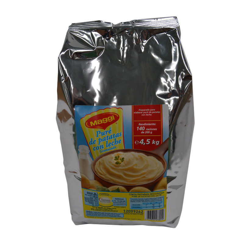 PURE DE PATATAS C/LECHE MAGGI 2x4,5kg   
