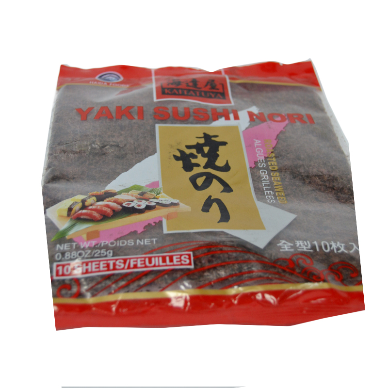 ALGA NORI SECA 10 HOJAS                 