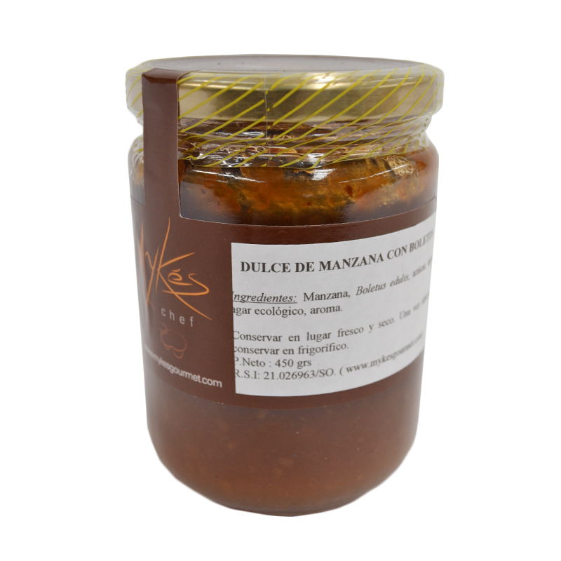 DULCE DE MANZANA CON BOLETUS 450G       