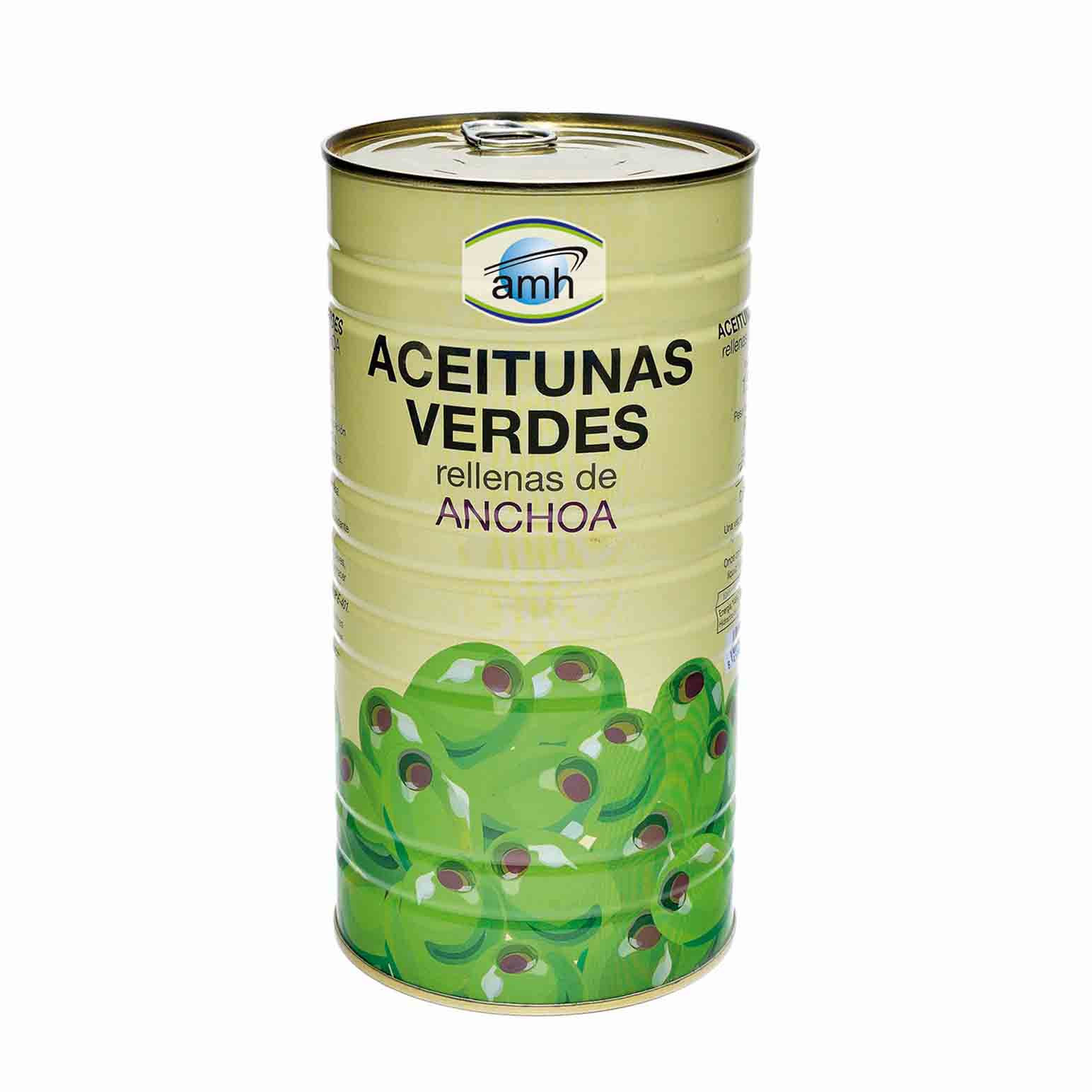 ACEITUNA RELLENA ANCHOA 6X1450  AMH     