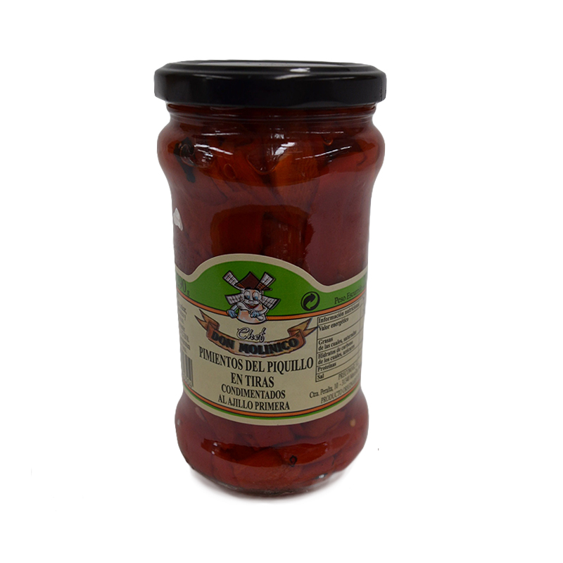 PIMIENTO PIQ.TIRAS 1/2 DON MOLINICO     