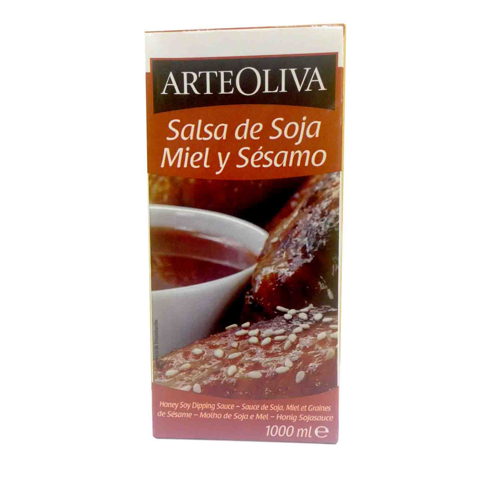 SALSA MIEL SOJA SESAMO 12X1L.           