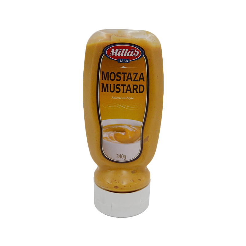 MOSTAZA MILLAS 340GRX6 BOCABAJO         